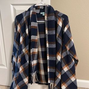 Women’s flannel cardigan
